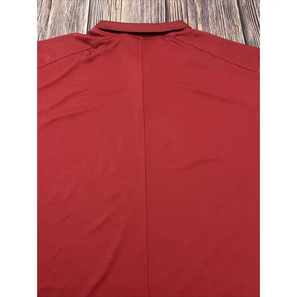NWT Nike Shirt Men’s Size 4XL Polo Dri-Fit Polo Red Golf Short Sleeve
